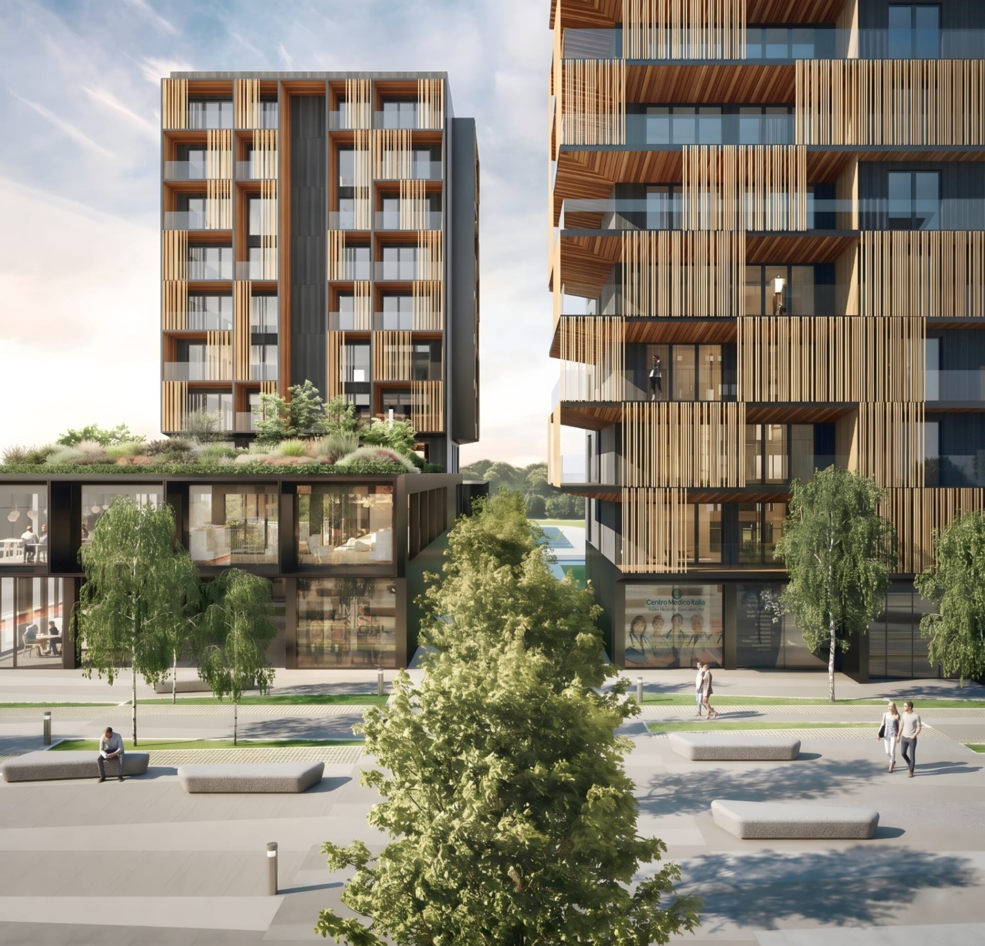 ROGOREDO CO-HOUSING — Sustainable Design — Barberio Colella Architetti